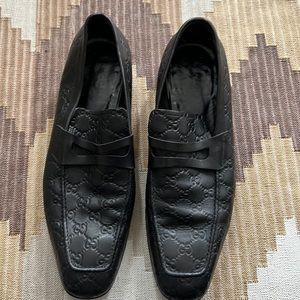 Gucci GG logo loafer in size 13